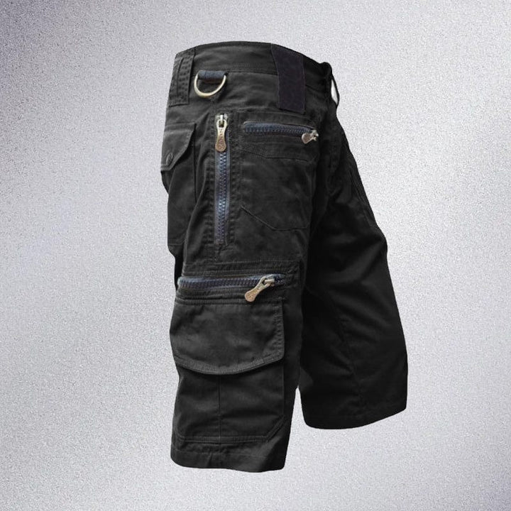 Jan™ – Mångsidiga och Bekväma Cargoshorts + 10 Förvaringsfack