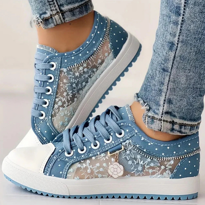 Jacqueline™ – Ortopediska Bekväma och Stilrena Sneakers