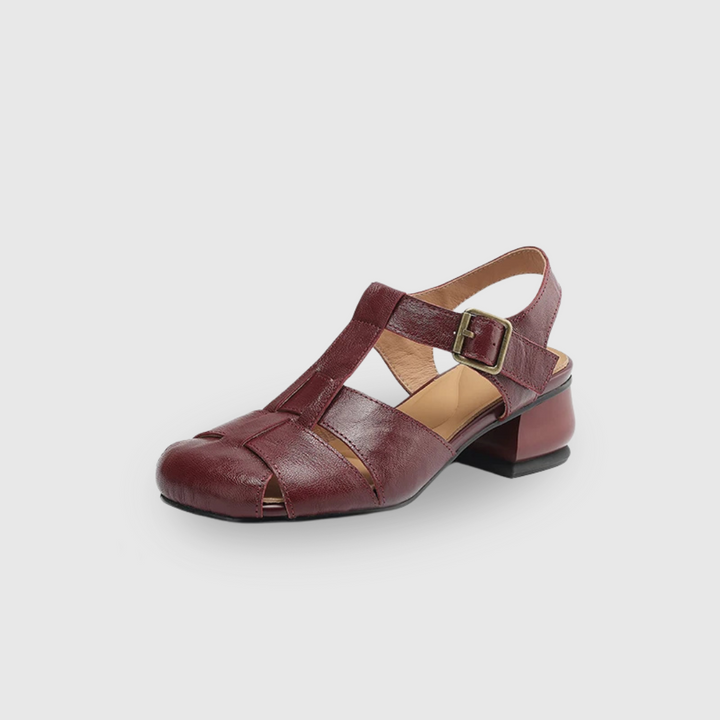Coralia Chunky Heel Skor