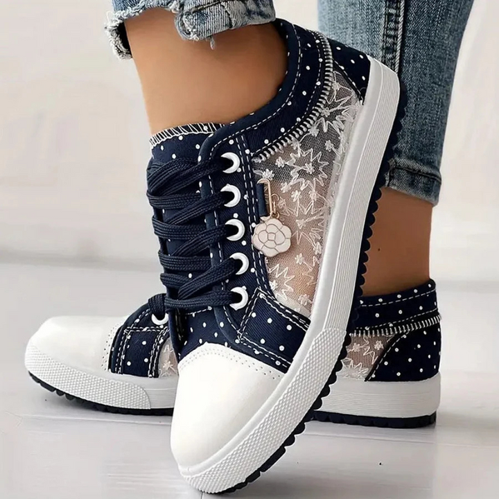 Jacqueline™ – Ortopediska Bekväma och Stilrena Sneakers