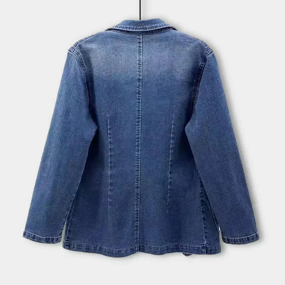 Meja™ - Stilren denimblazer