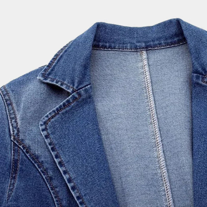 Meja™ - Stilren denimblazer