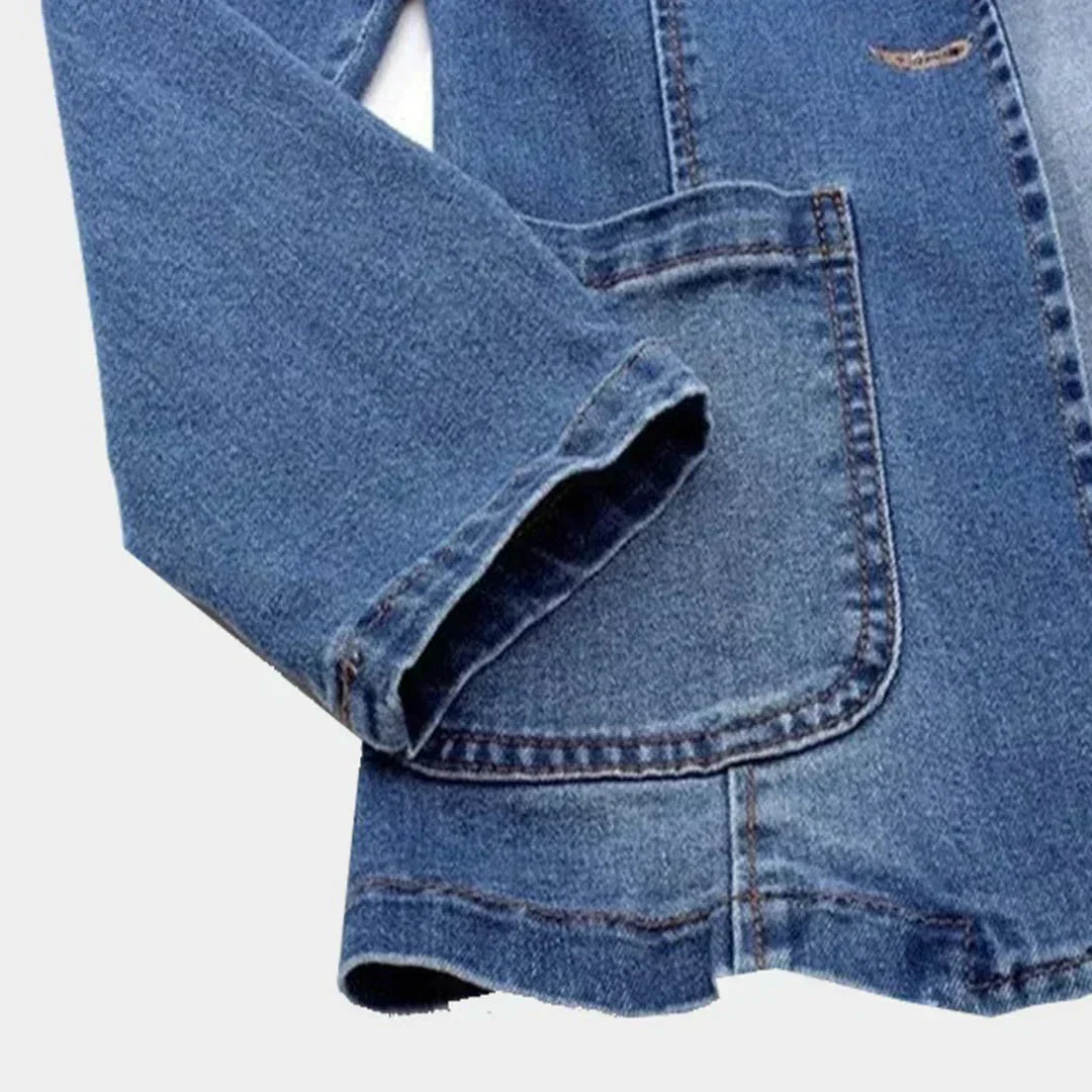 Meja™ - Stilren denimblazer