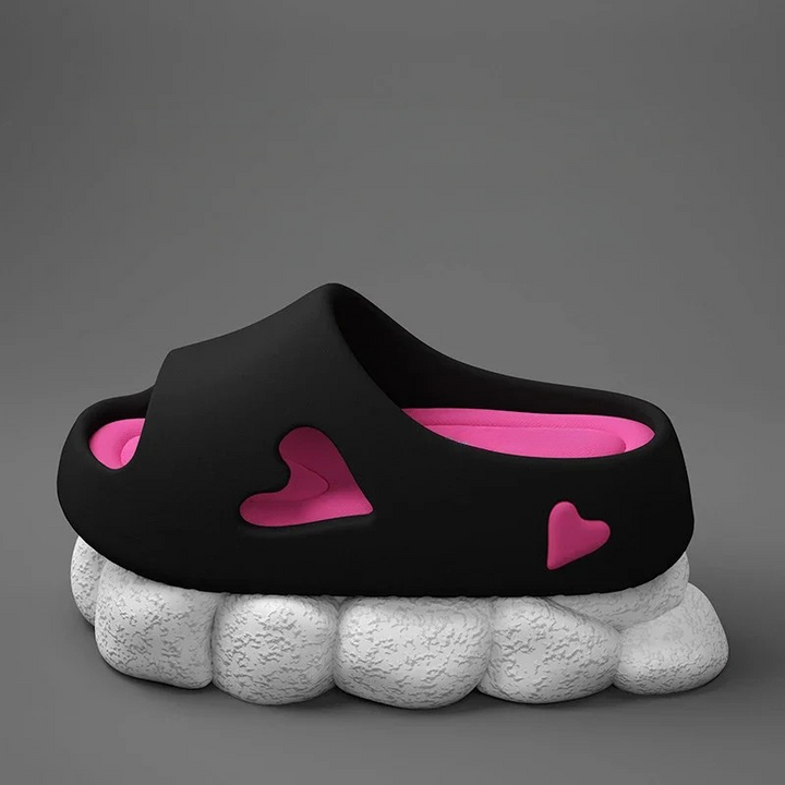 HeartSteps™ - Molniga Flip Flops med Lekfull Hjärtform