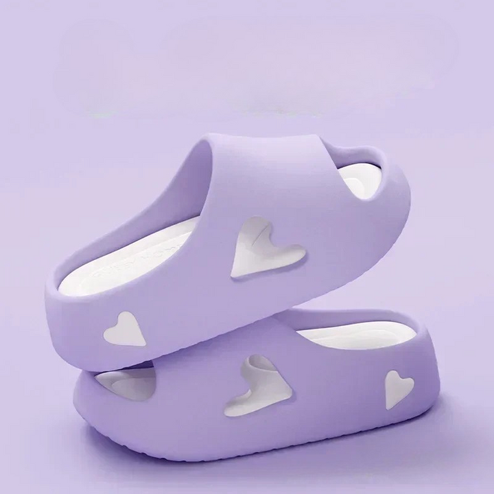 HeartSteps™ - Molniga Flip Flops med Lekfull Hjärtform
