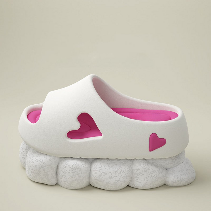 HeartSteps™ - Molniga Flip Flops med Lekfull Hjärtform