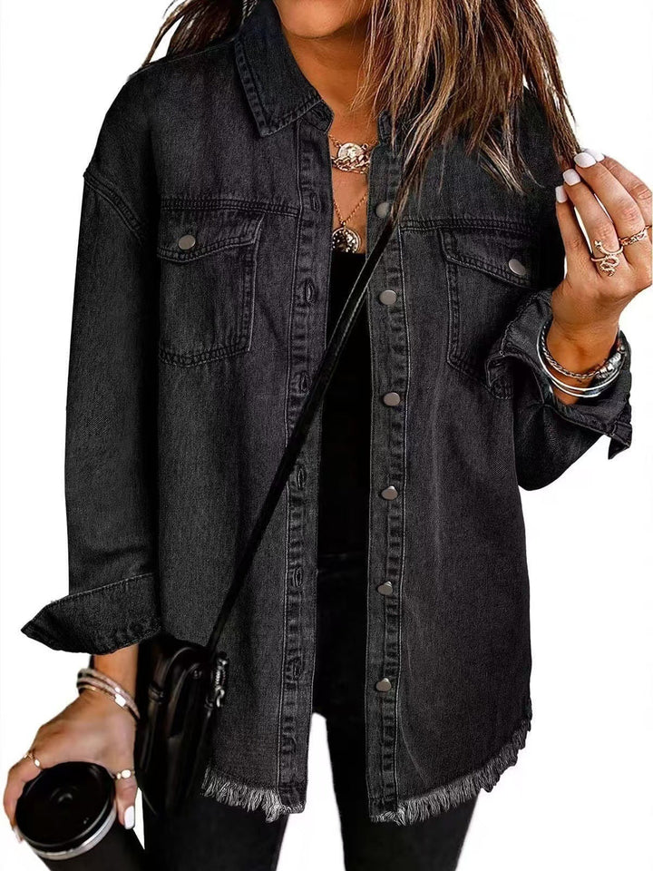 Claire™ - Klassisk Jeansjacka