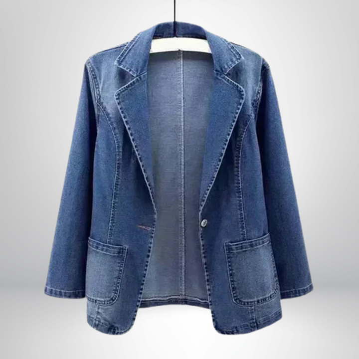 Meja™ - Stilren denimblazer