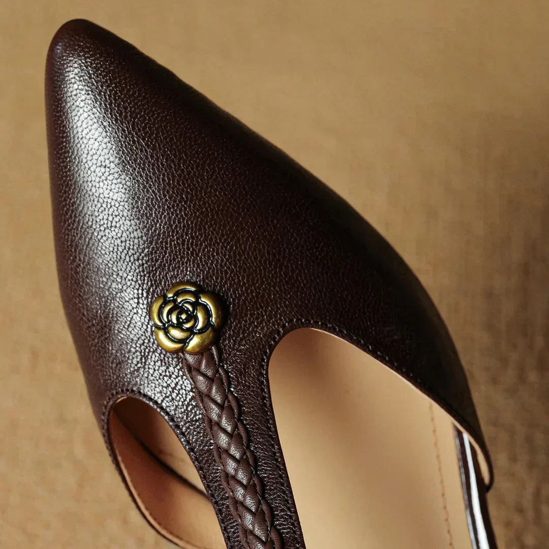 Talvanna Läder Sandaler