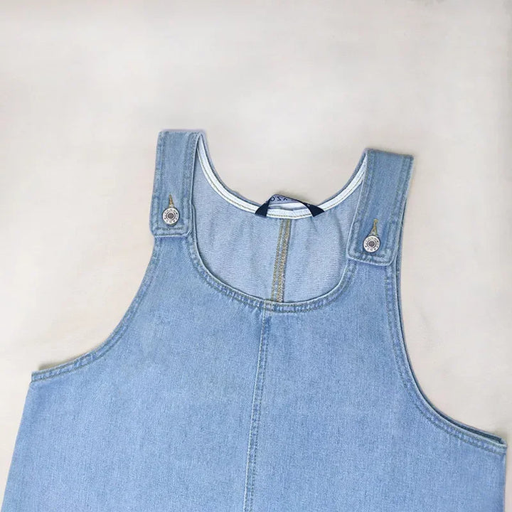 Mandy™ - Praktisk och lätt jeansklänning