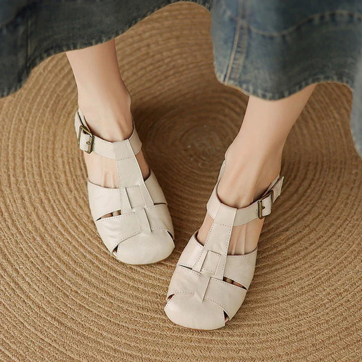 Coralia Chunky Heel Skor