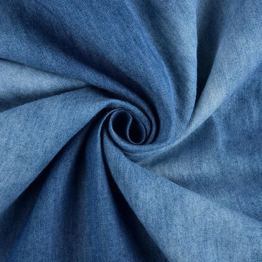 Tyra™ - Avslappnad Denim Sommarklänning