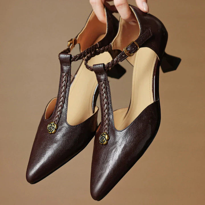 Talvanna Läder Sandaler
