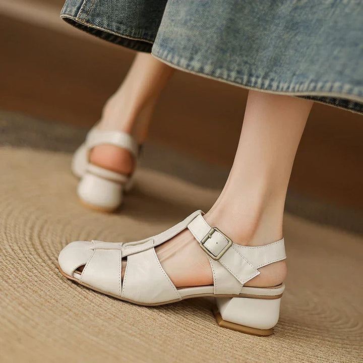 Coralia Chunky Heel Skor