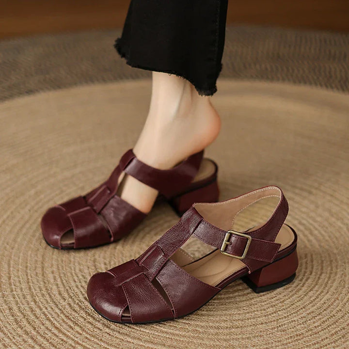 Coralia Chunky Heel Skor