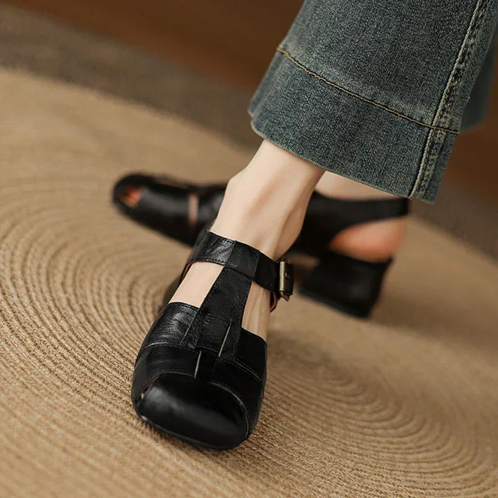 Coralia Chunky Heel Skor