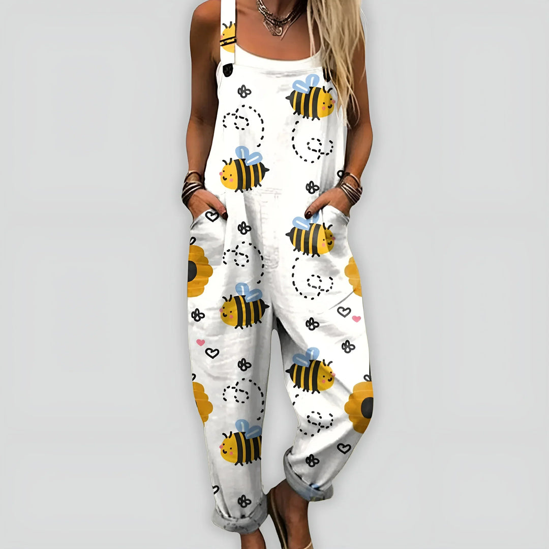 Faye™ - Bekväm och Stilren Jumpsuit med Ledig Passform