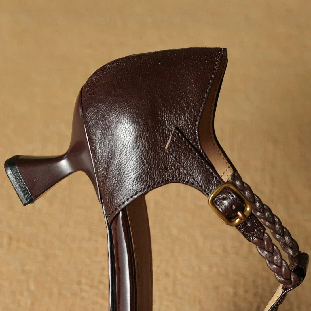 Talvanna Läder Sandaler