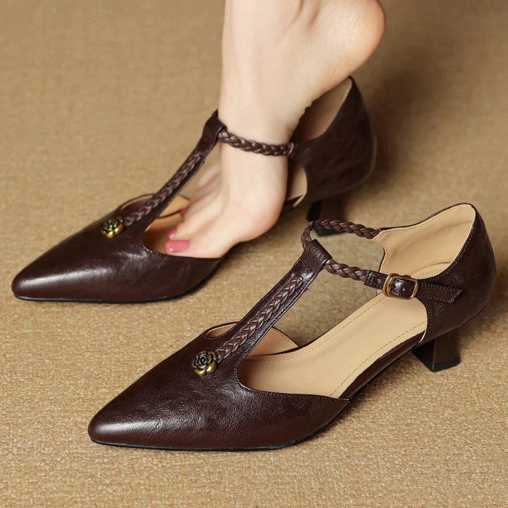Talvanna Läder Sandaler