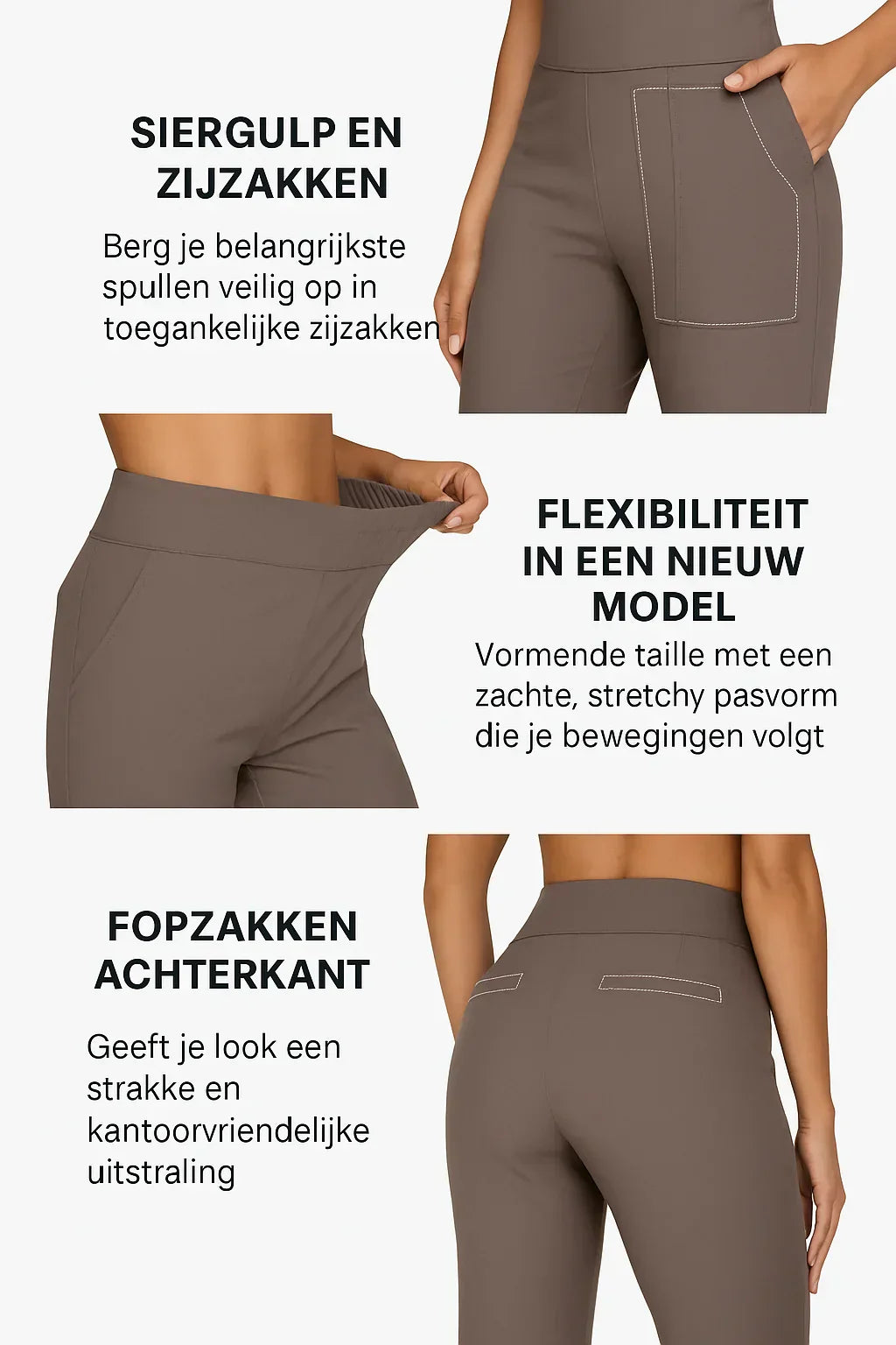 Vervéa™ – Bekväma Stretchbyxor För Varje Kvinna