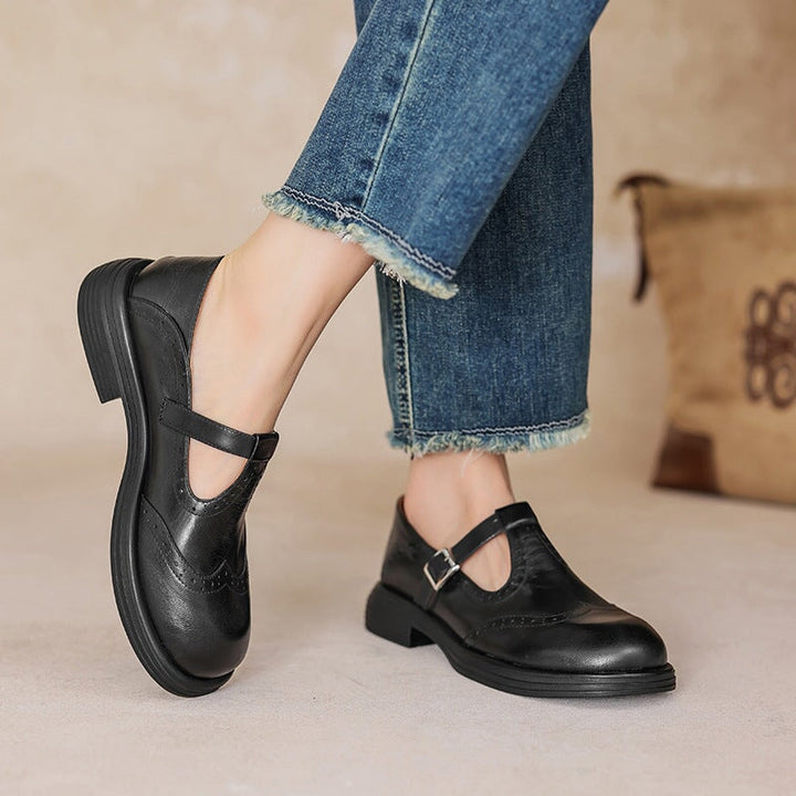 Selene™ - Eleganta & Bekväma Loafers med Rund Tå