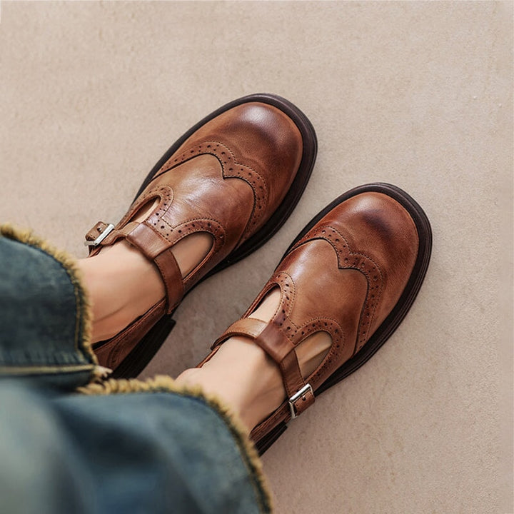 Selene™ - Eleganta & Bekväma Loafers med Rund Tå