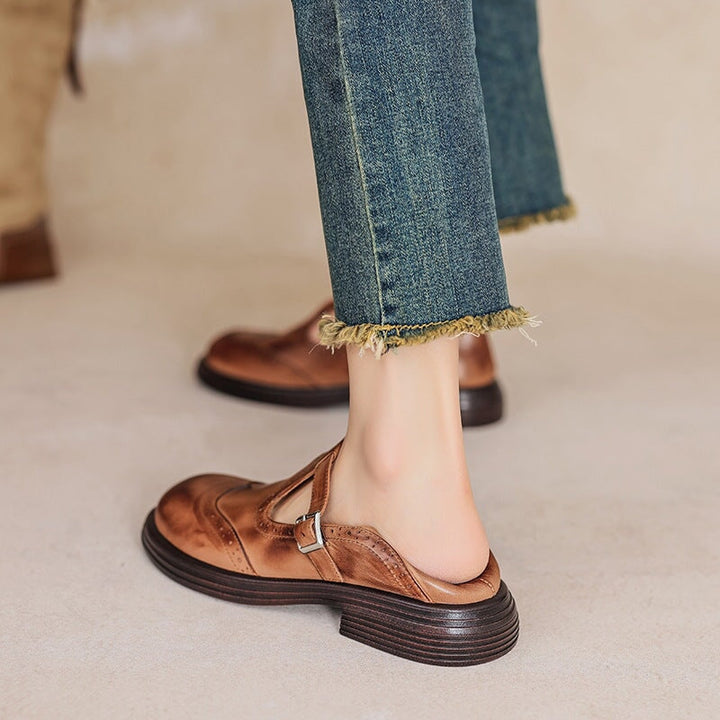 Selene™ - Eleganta & Bekväma Loafers med Rund Tå