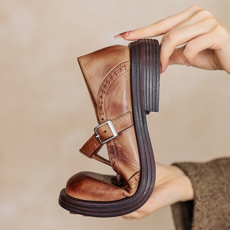 Selene™ - Eleganta & Bekväma Loafers med Rund Tå