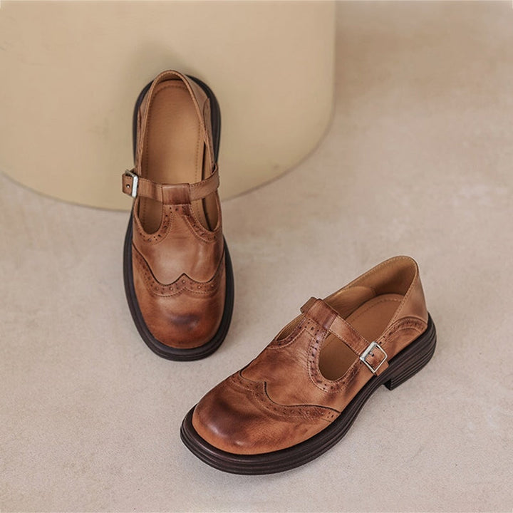 Selene™ - Eleganta & Bekväma Loafers med Rund Tå